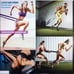 5 pull up exercise resistance bands gym