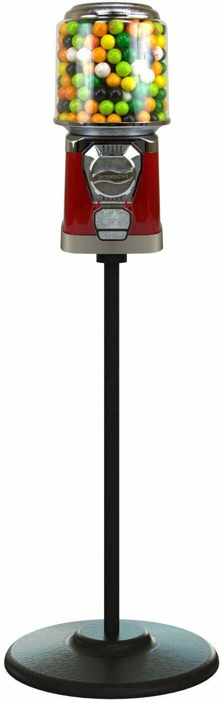 Gumball Machine with Metal Single Stand