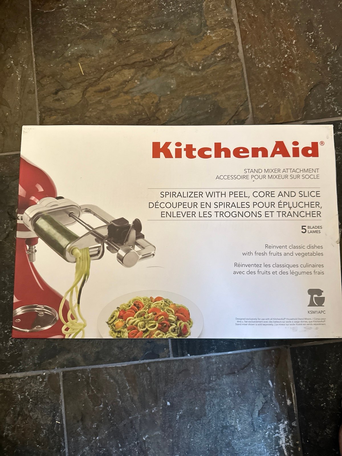 KitchenAid standup mixer attachment
