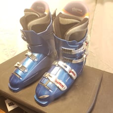 Lange XX ThermoCustom System Ski Boots Size 11 Blue Made in Italy 1706406 EUC