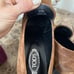 womens TODS doble T court loafers pumps size 5.5