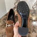womens TODS doble T court loafers pumps size 5.5
