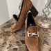 womens TODS doble T court loafers pumps size 5.5