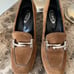 womens TODS doble T court loafers pumps size 5.5