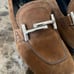 womens TODS doble T court loafers pumps size 5.5