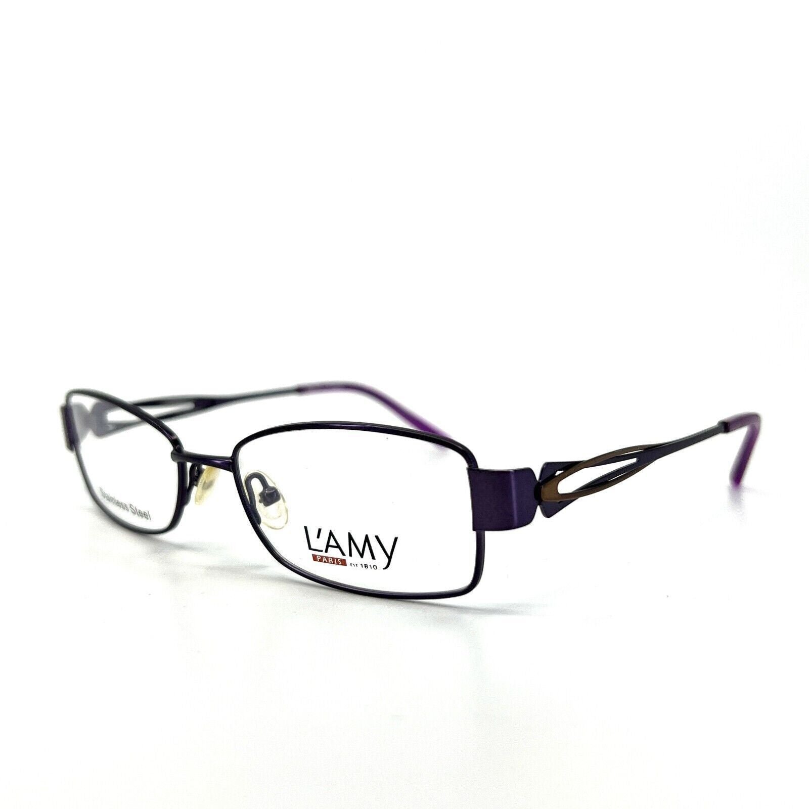 LAMY Eyeglasses Adrienne C03 Purple Full Rim Metal Frames 52[]17 135 mm