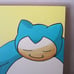 Hand Painted Pokemon Wall Art: Snorlax - 12 in. x 12 in.