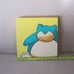 Hand Painted Pokemon Wall Art: Snorlax - 12 in. x 12 in.