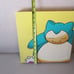 Hand Painted Pokemon Wall Art: Snorlax - 12 in. x 12 in.
