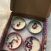 Set of 4 Soy Candles Rose, Blue Bellflower, Freesia, Gardenia