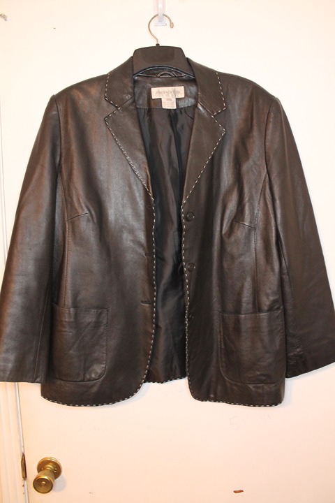 Jones New York Leather Jacket