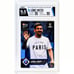 HGA 9.5 2021 Topps Now UCL Lionel Messi Blue Refractor /10 POP 1 SSP Ballon D'or