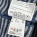 Excellent Condition Tagliatore Montecarlo Double Breasted Jacket Navy Stripe