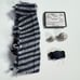 Excellent Condition Tagliatore Montecarlo Double Breasted Jacket Navy Stripe