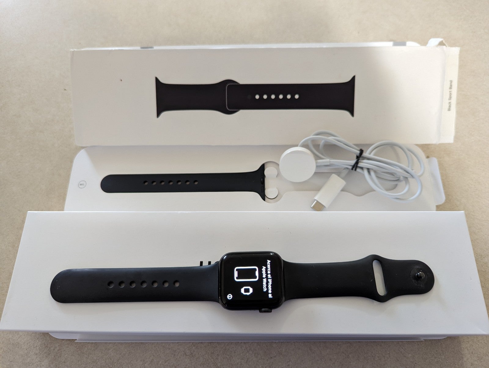 Apple watch series 6 black sport band Clearance