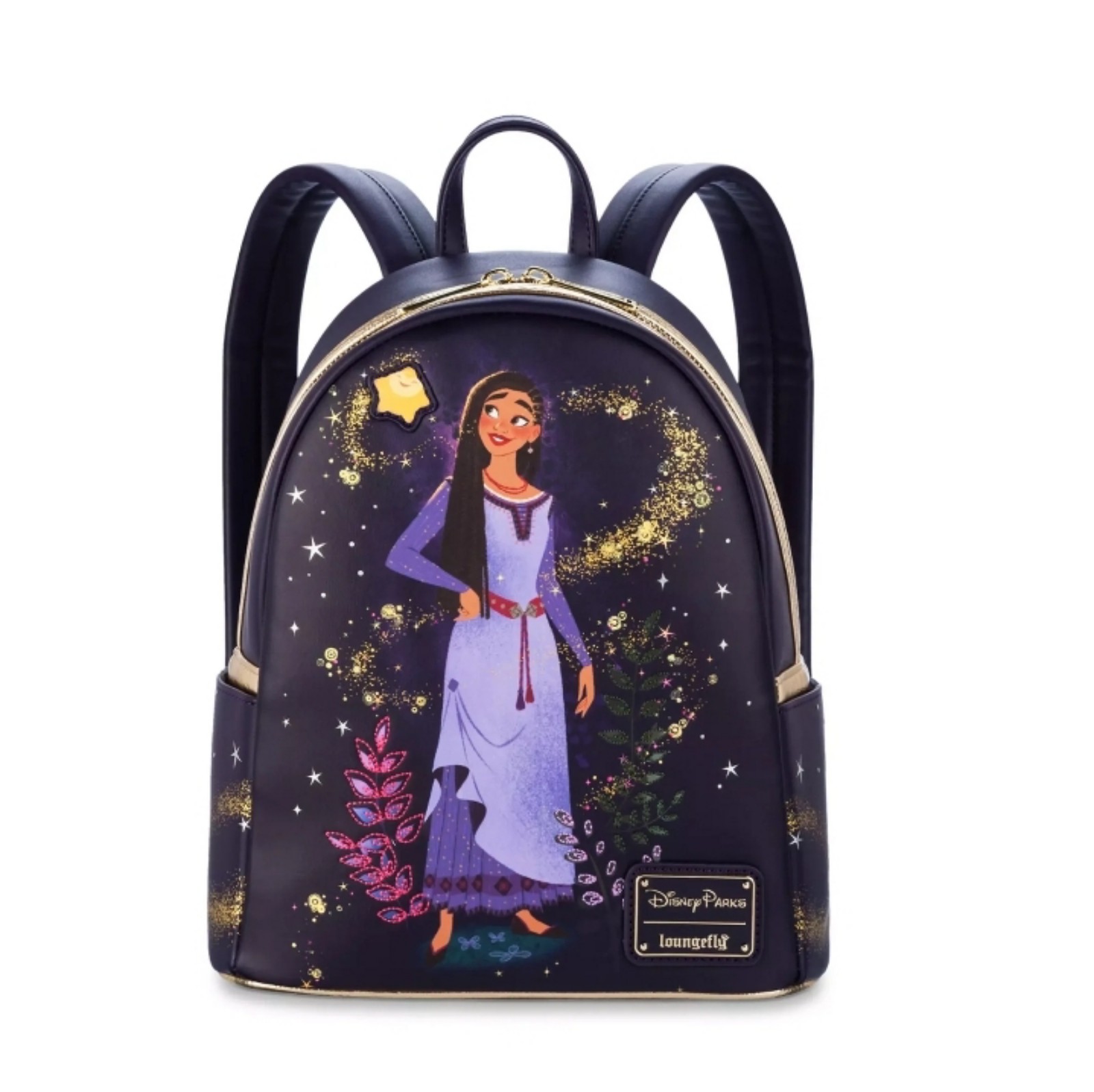 Disney Parks Disney 100 Wish Asha Loungefly Mini Backpack New with Tag