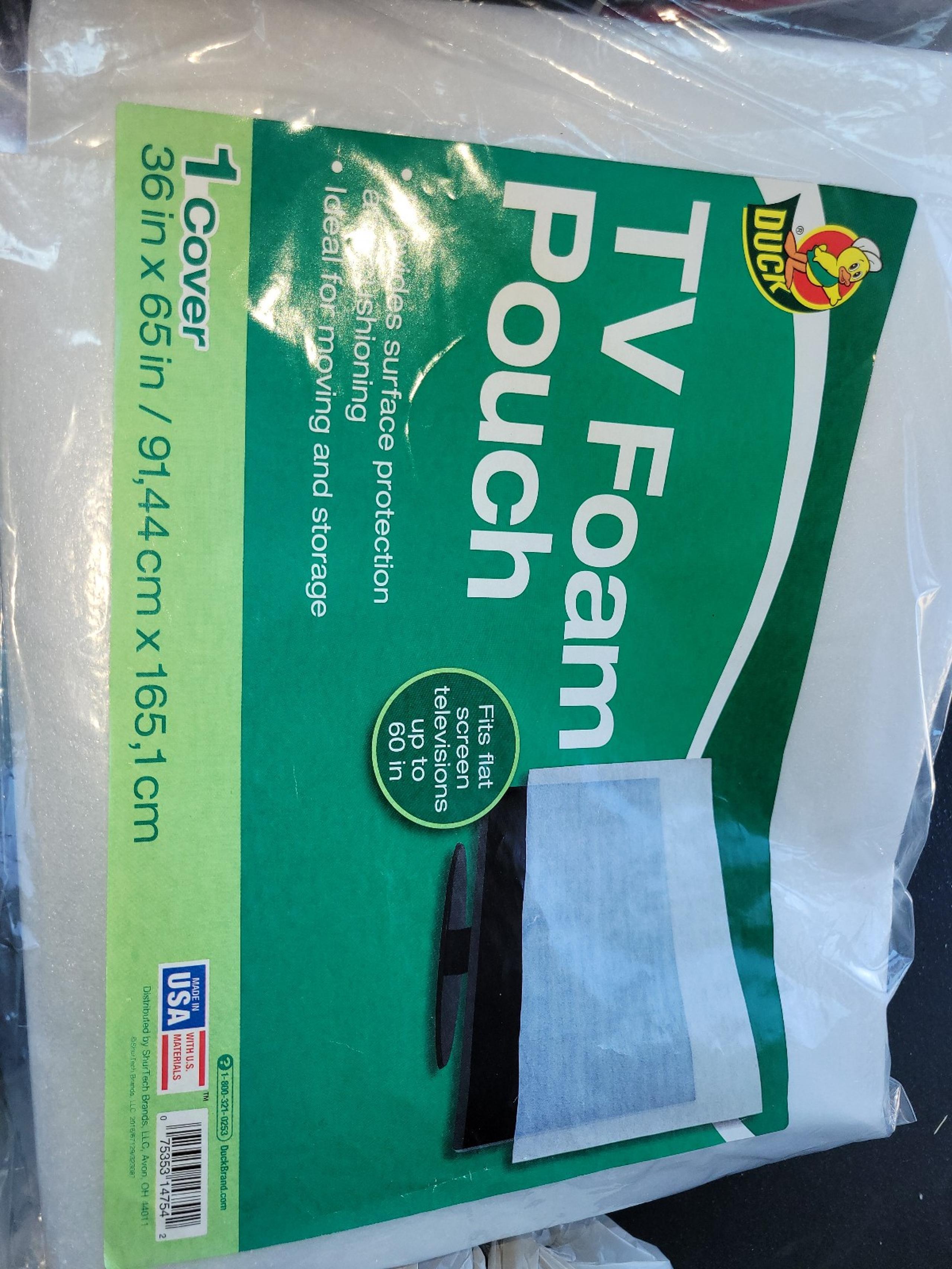 Duck Foam padding for 32" TV