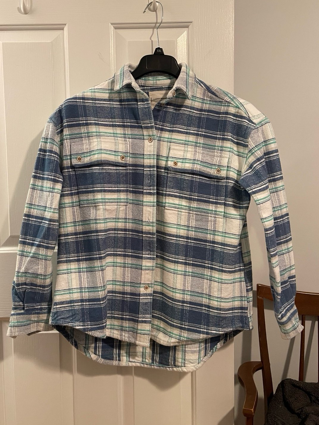 Women’s Lucky Brand Shacket. Heavyweight. Size medium. Worn once. No flaws.