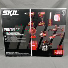 SKIL PWRCORE 12V 10-Tool Brushless Combo Kit with 2 2AH Batteries Sealed!
