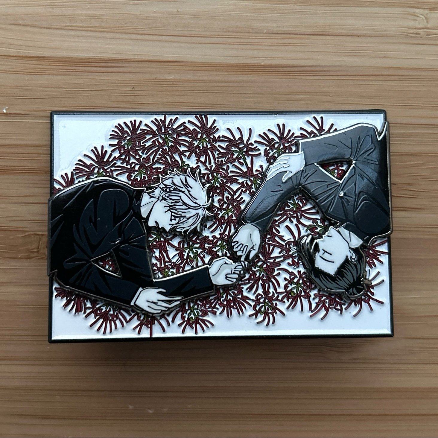 Jujutsu Kaisen Gojo Satoru & Geto Suguru (SatoSugu/SuguSato/GeGo) JJK Enamel Pin