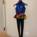 WEISSMAN Dance Costume hip hop BE THE ONE 10576 Rainbow Sequin Unitard -SC/6