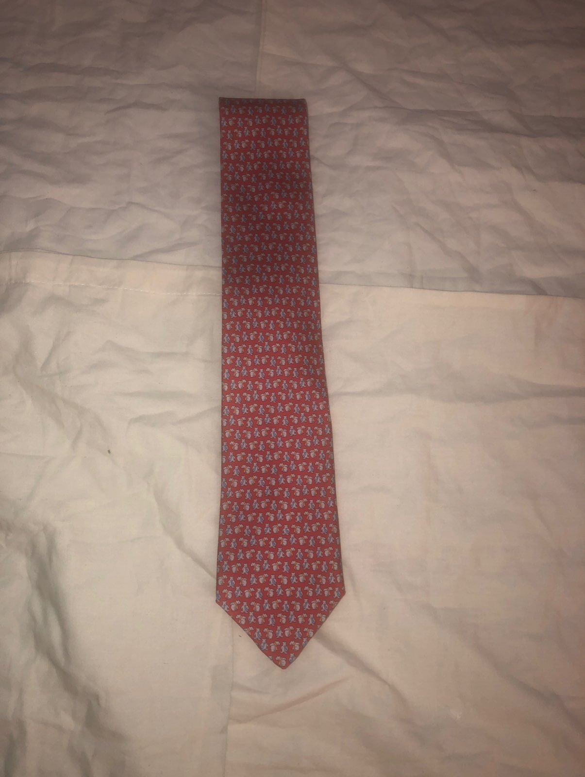 Salvatore Ferragamo Tie original blue Ti