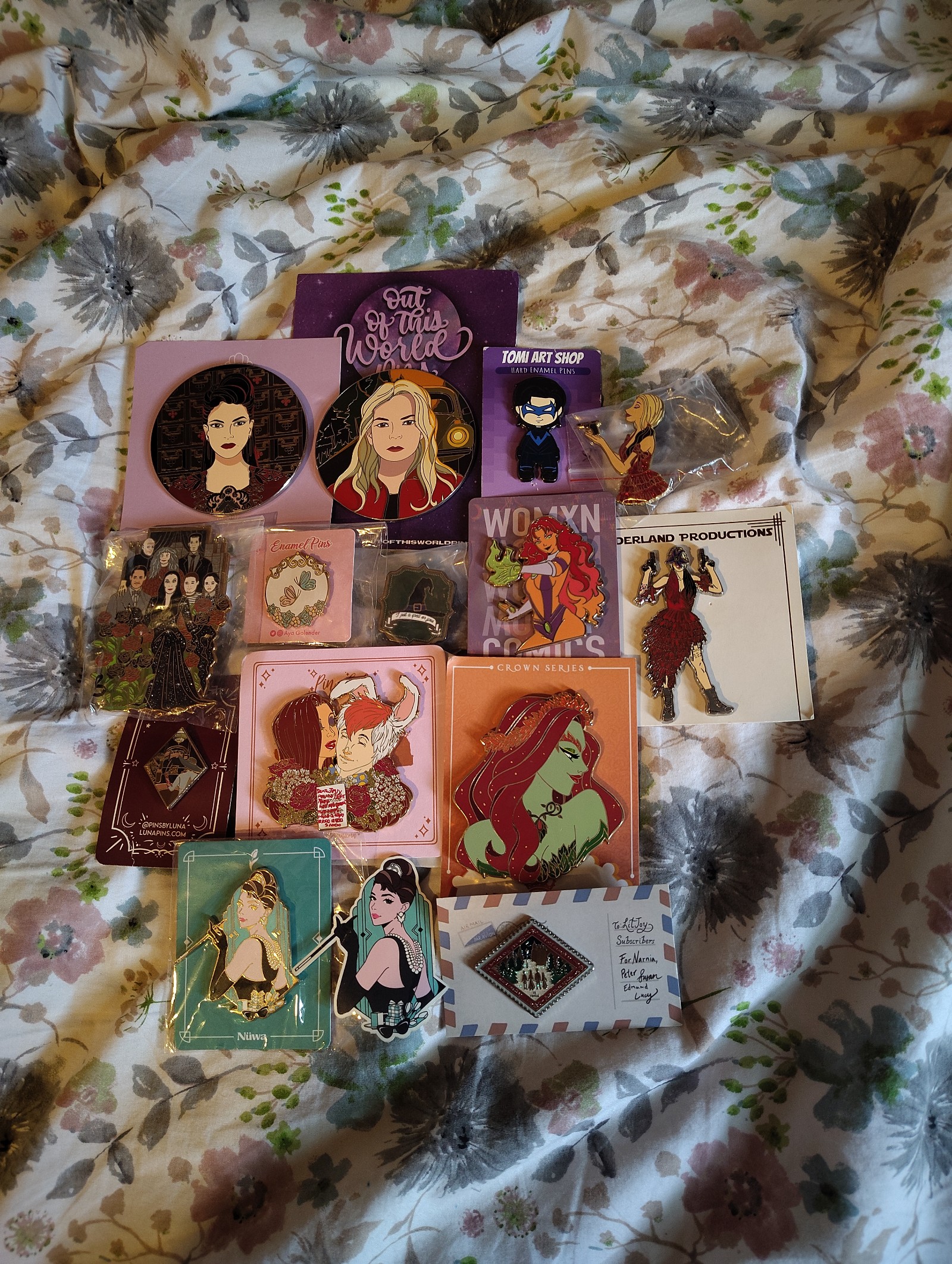 Misc. Fantasy Pin Lot