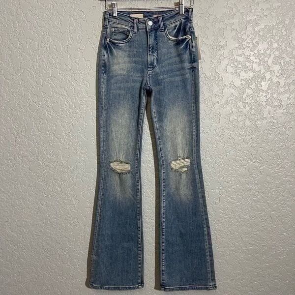 Anthropologie Pilcro Flare Jeans Size 23 NEW