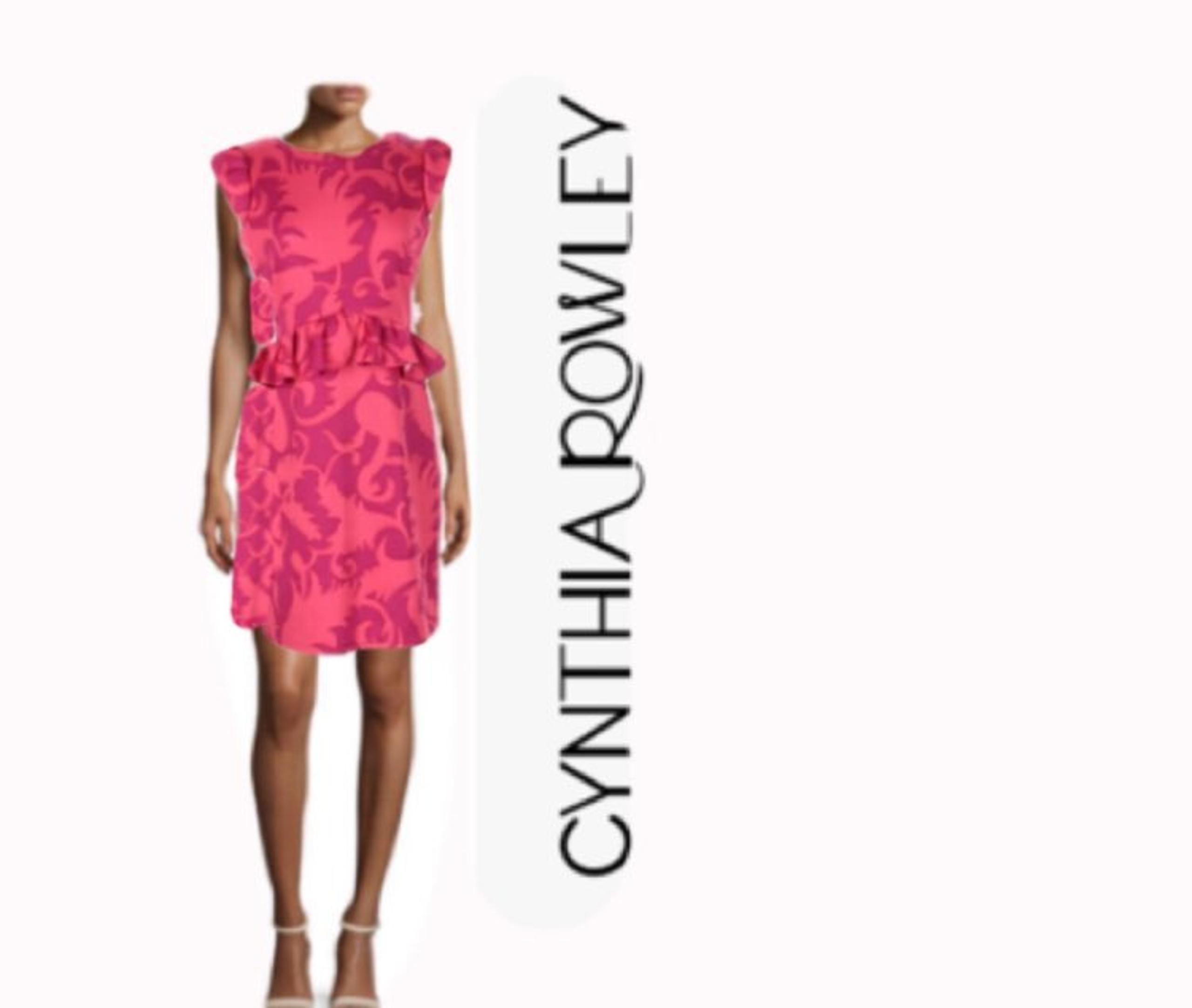 Dress CYNTHIA ROWLEY Foxtrot pink