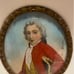Vintage Boucher signed hand painted miniture