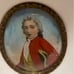 Vintage Boucher signed hand painted miniture