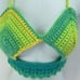 Handmade Peek-a-boo Napper brand crop top halter adjustable size small