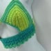 Handmade Peek-a-boo Napper brand crop top halter adjustable size small