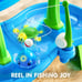 Play-Act Water & Sand Table 3 Tiers Outdoor Play Toys 18 PCS Ages 1.5+