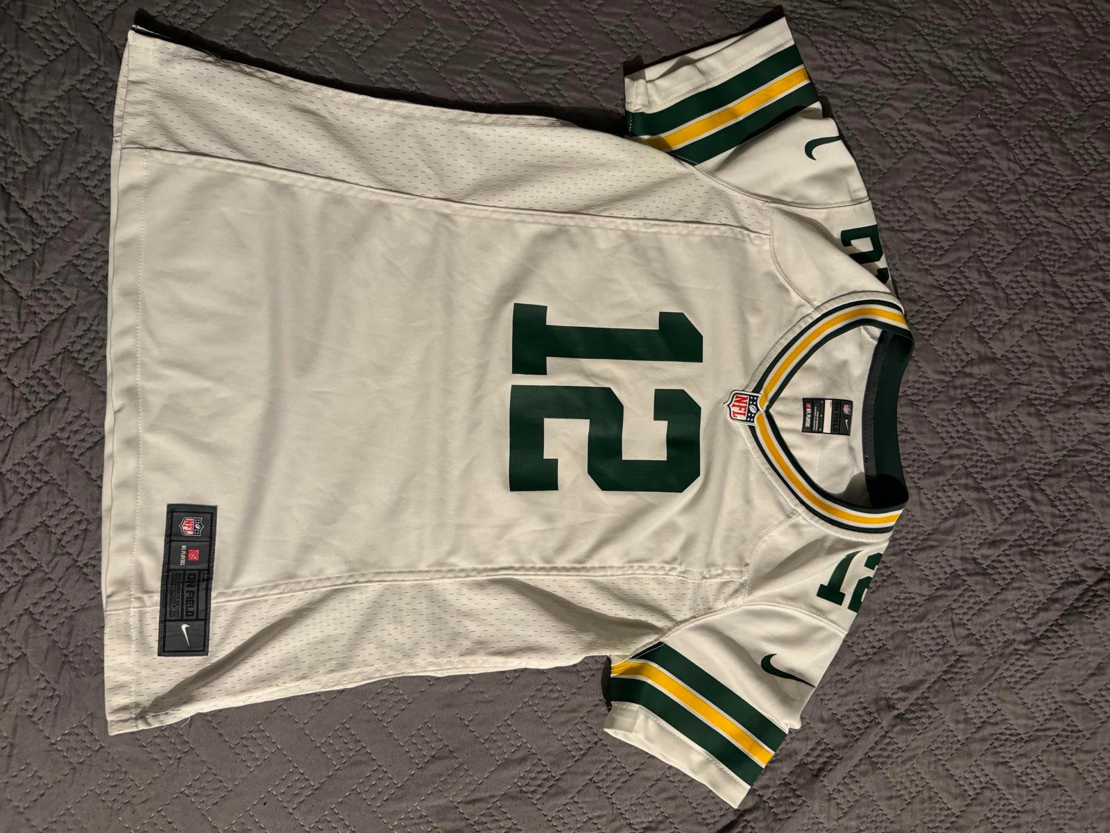 Nike Green Bay Packers Aaron Rodgers Jersey - On Field Edition