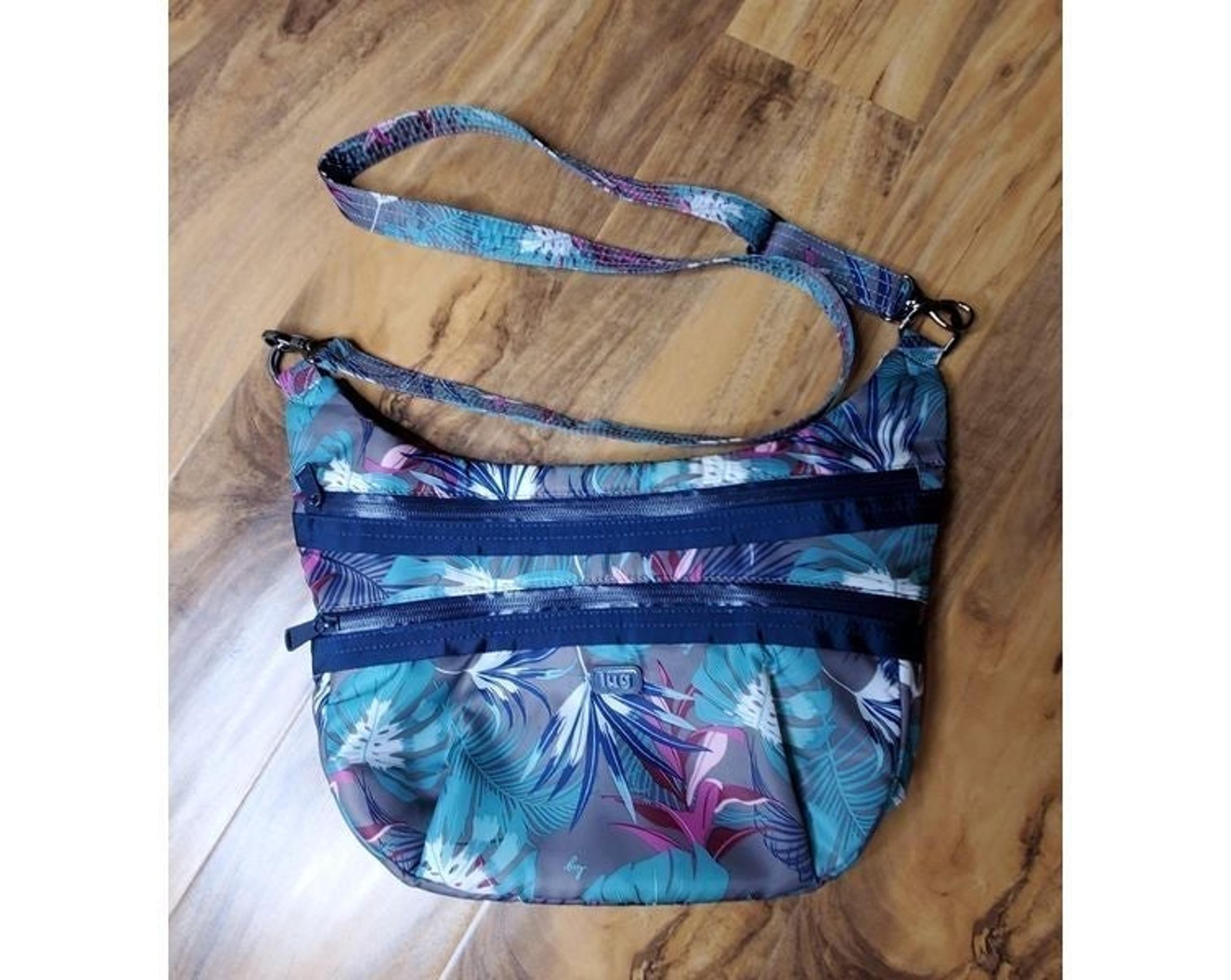 Lug Hippy RFID crossbody medium bag floral