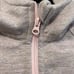 Lululemon Full Zip Scuba Hoodie Women's Sz 4 Silver Spoon Pig Pink Fleece Fitted