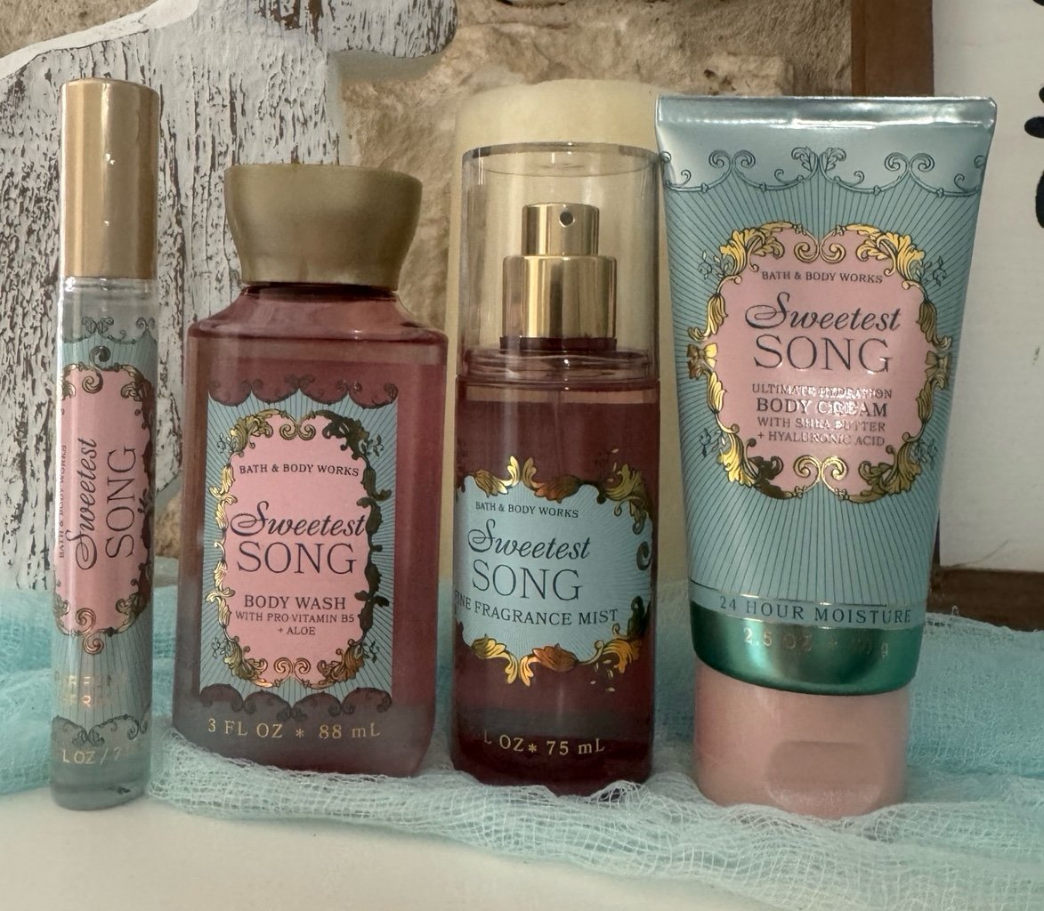 Bath and Body Works Sweetest Song Travel Set