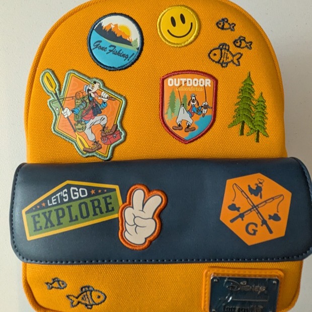 Sold Out! Disney Loungefly A Goofy Movie Camping Canvas Mini Backpack