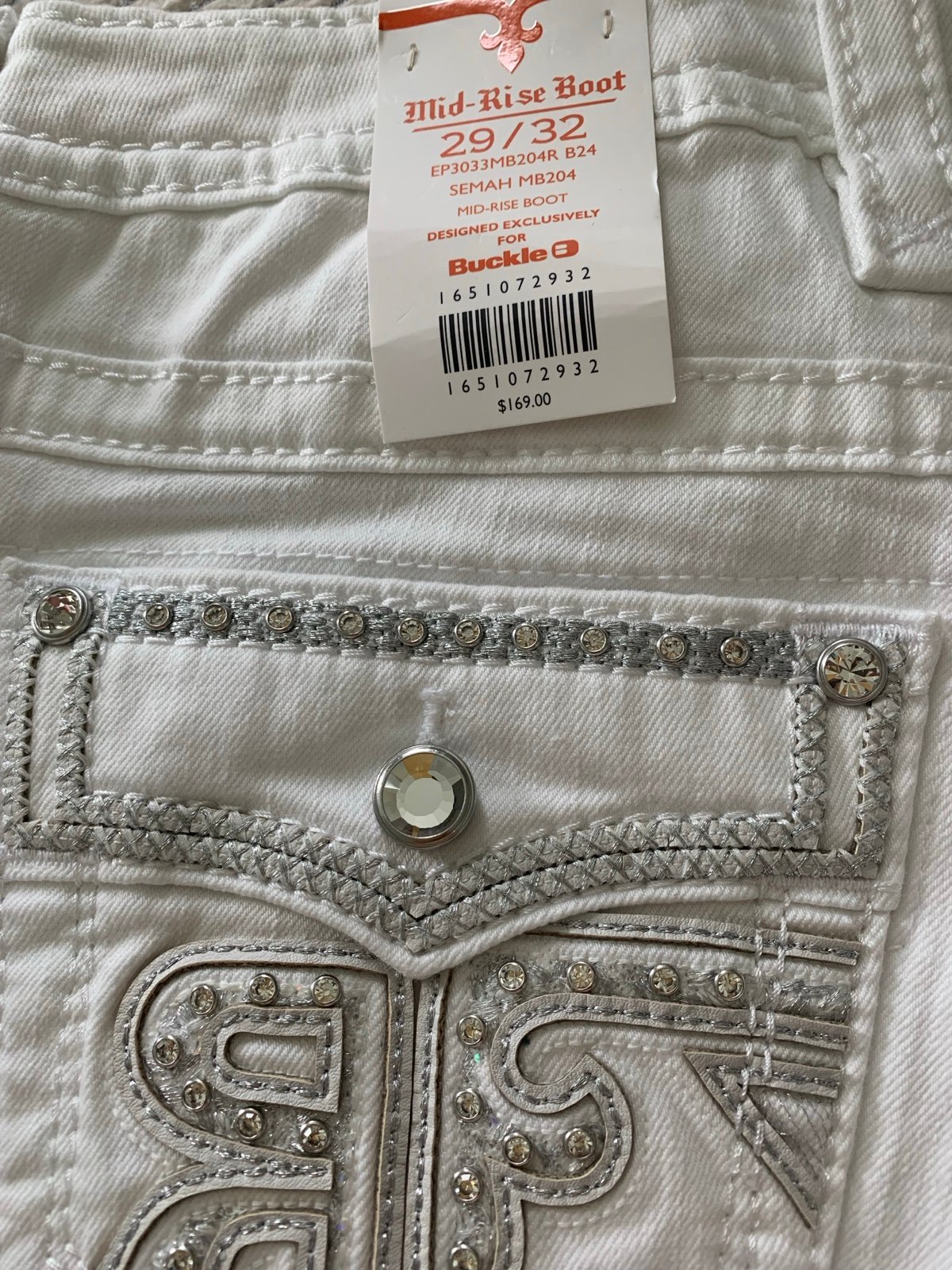 Rock Revival Ladies Boot Cut Jeans 29” x 32”