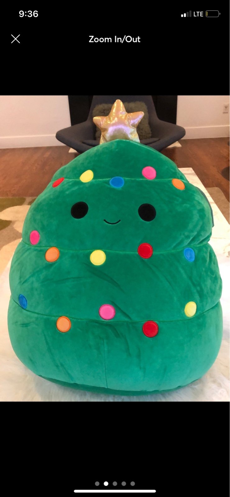 Squishmallows Carol the Christmas Tree