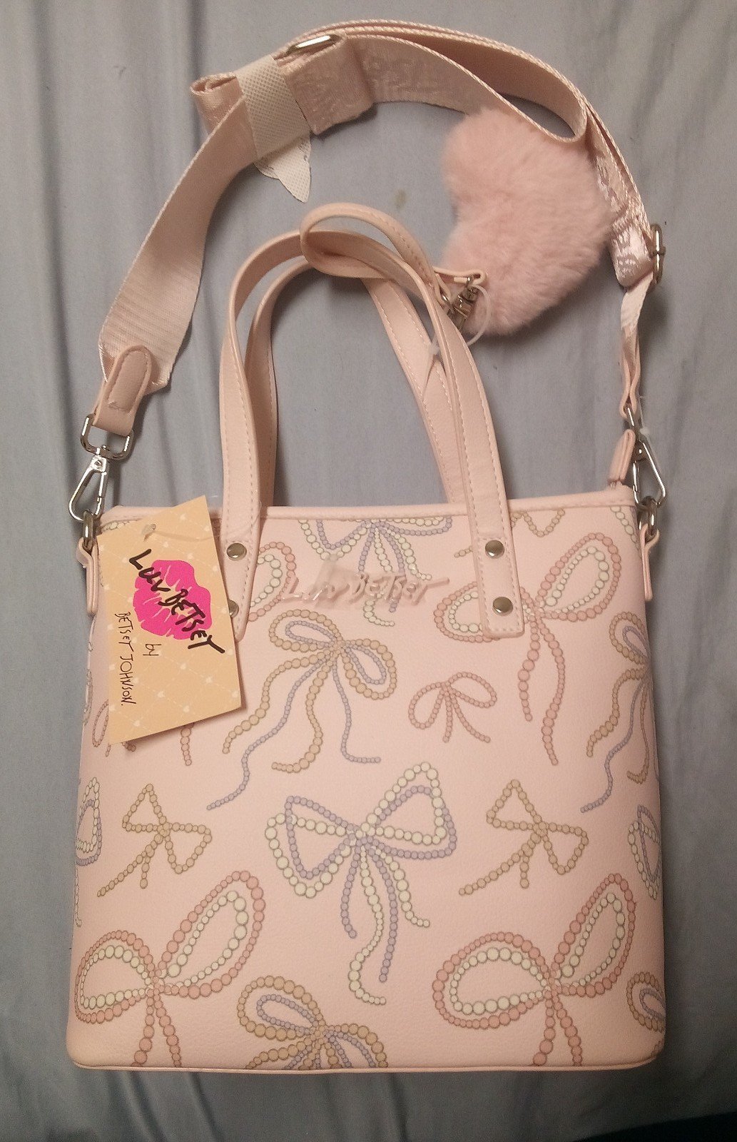 Betsey Johnson - Luv Betsey Mini Tote - Blush (LBKLARA)