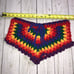 Boho Rainbow Crochet Cheeky Booty Shorts
