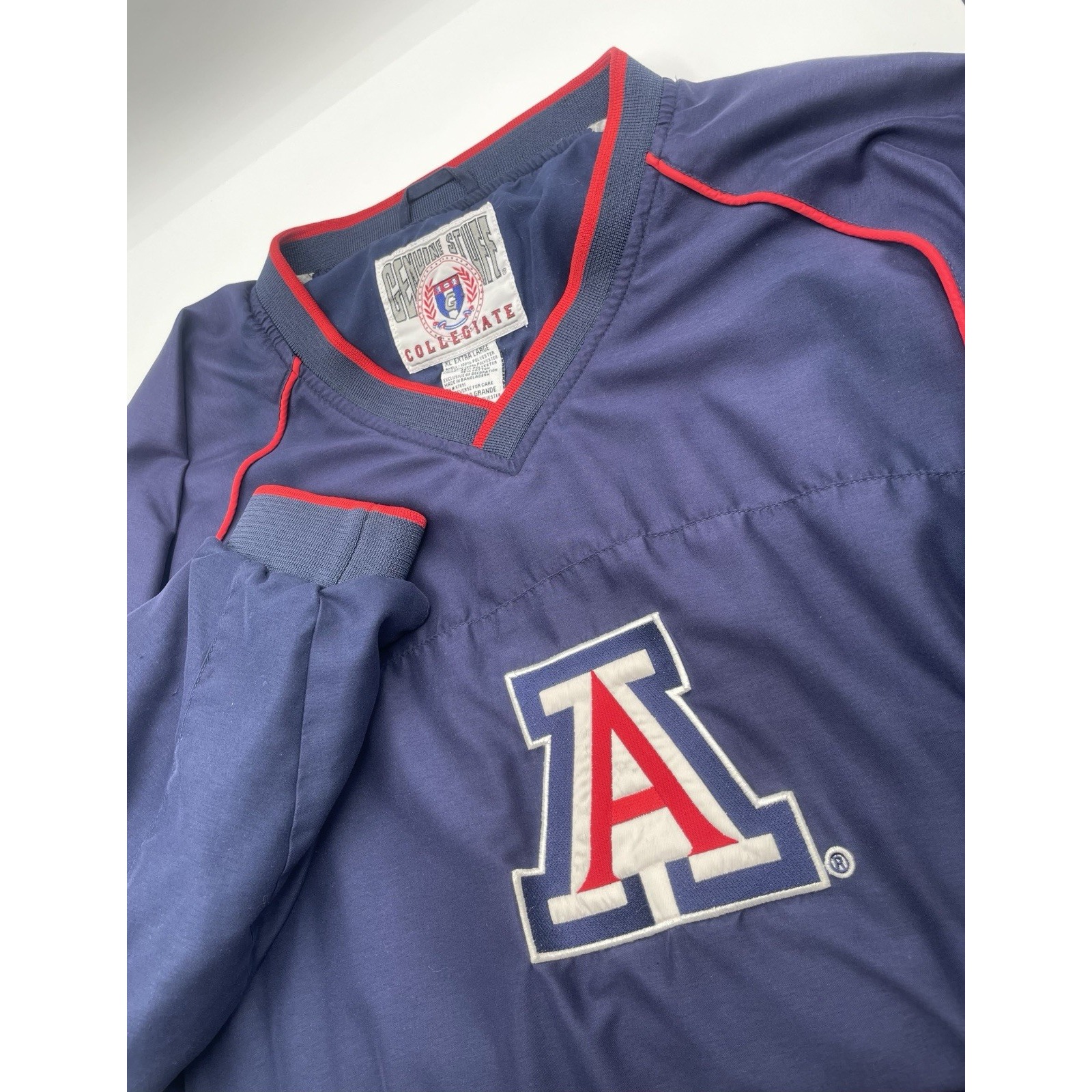 Vintage Genuine Stuff Collegiate Arizona Wildcats Pullover Mens XL
