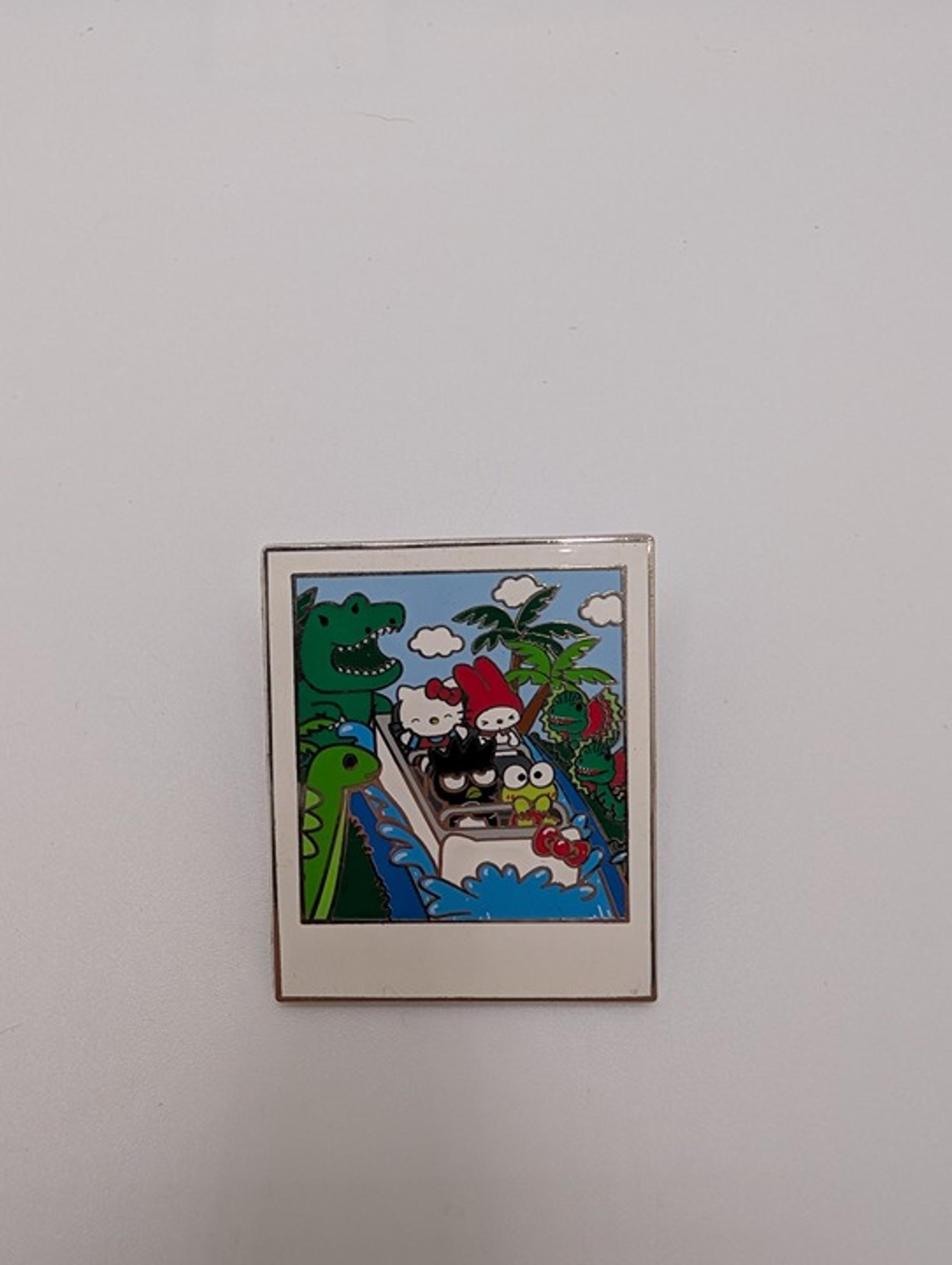 Universal Studios Hello Kitty And Friends Jurassic Park Ride Collectible Pin