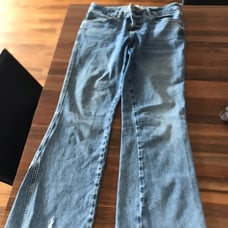 Free People jeans flare cropped 28
