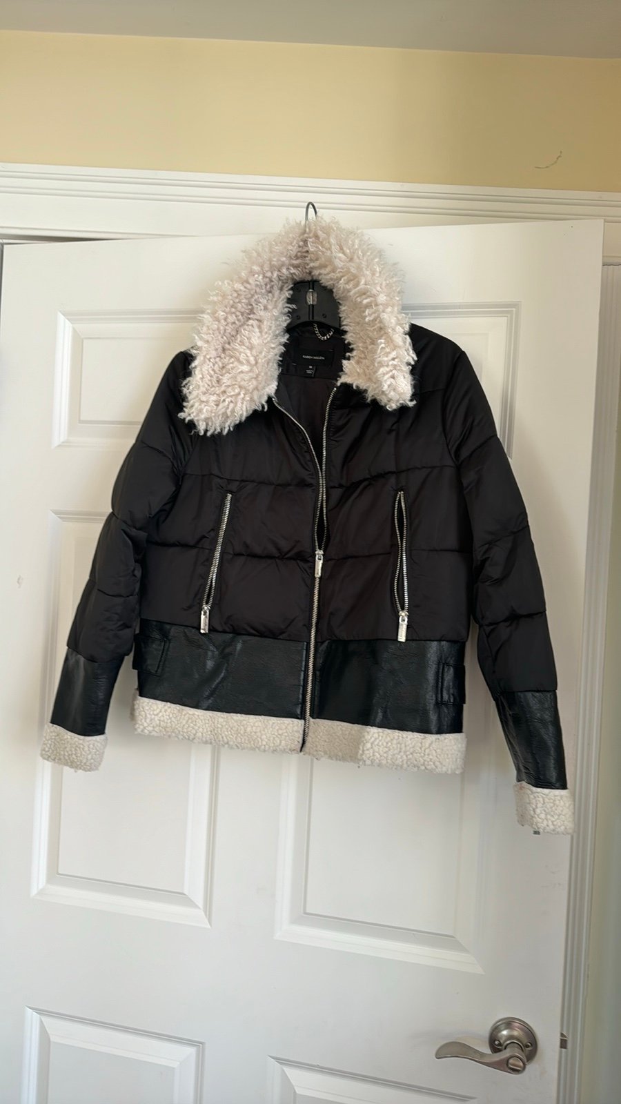 Karen Millen Coat With Fur size M