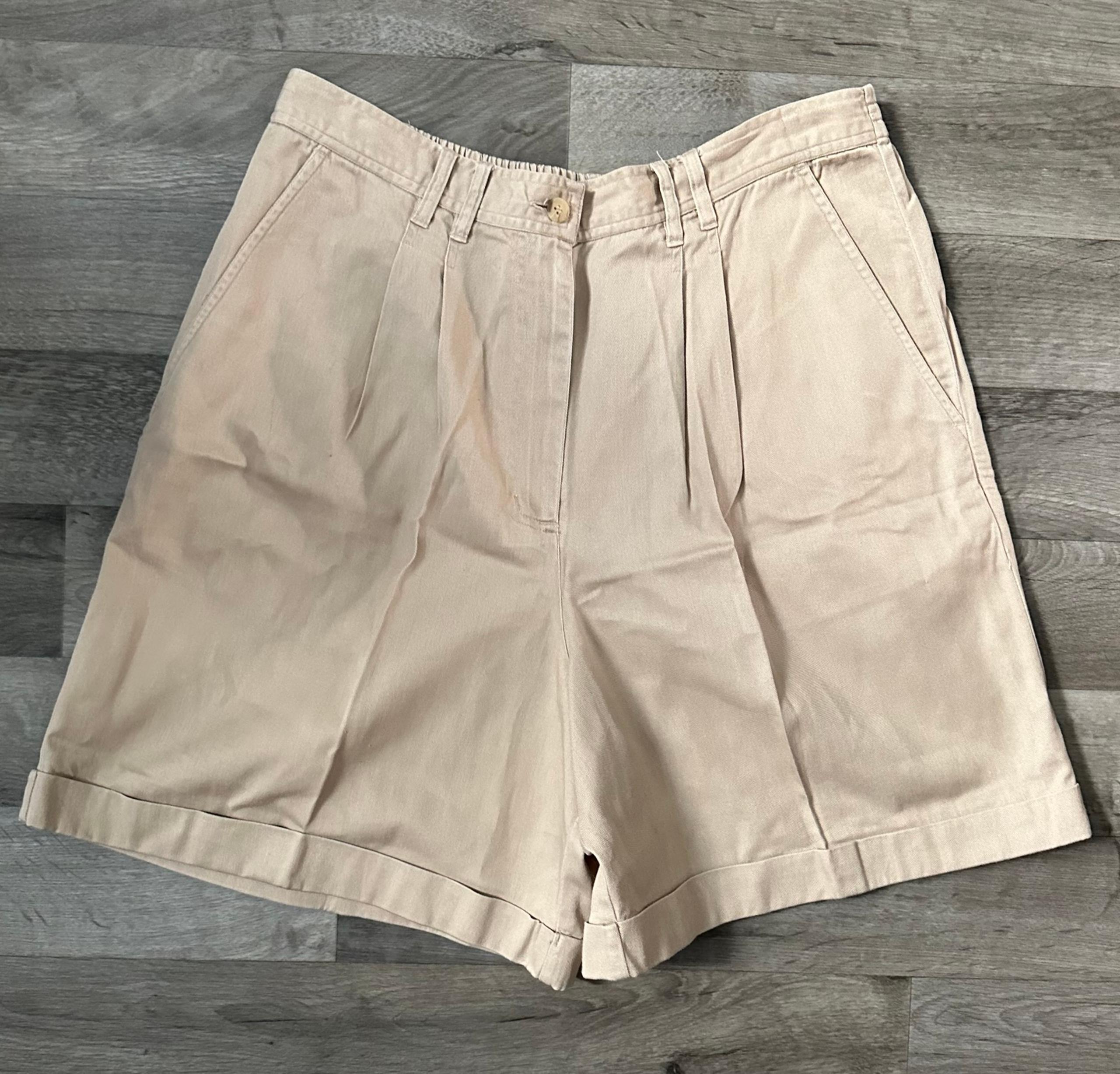 Khaki Dad Shorts