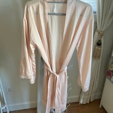 Lot of 2 silky slip robes