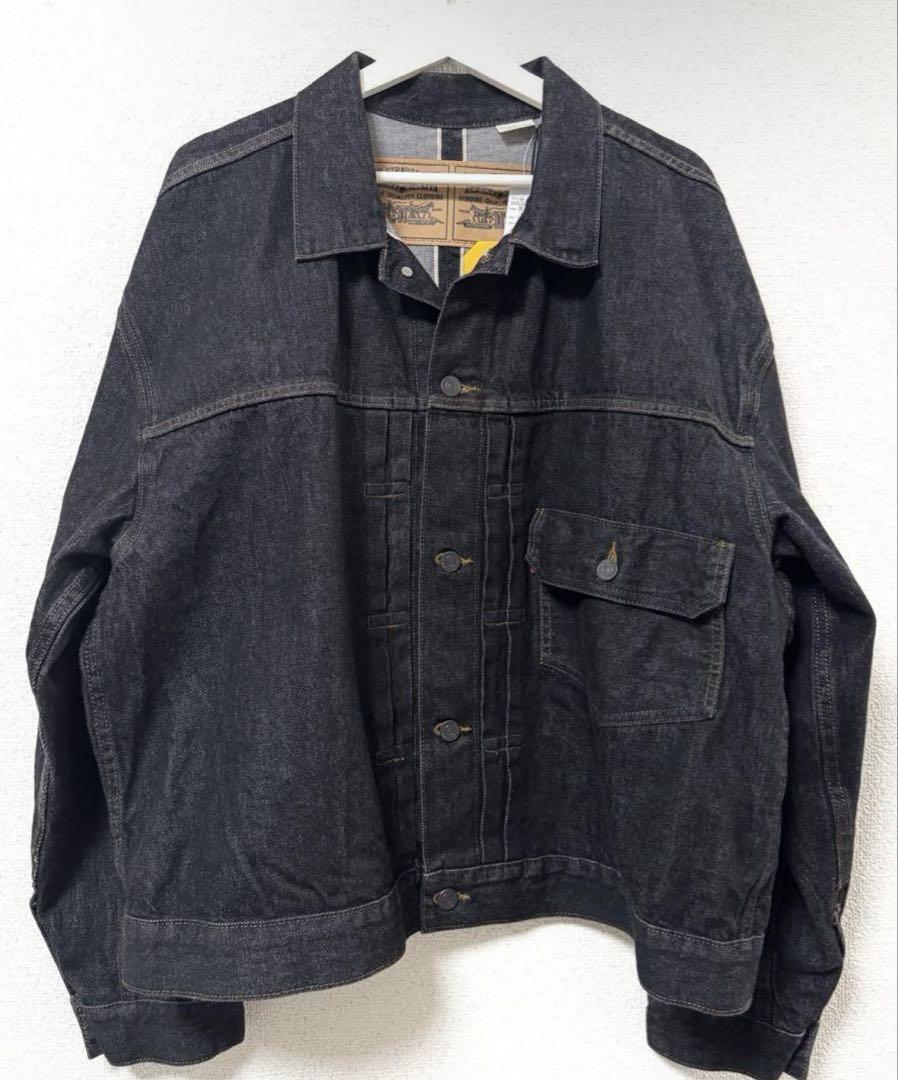 BEAMS LEVI'S (R) × BEAMS / DENIM BEAMS BLACK RINSE (blouson